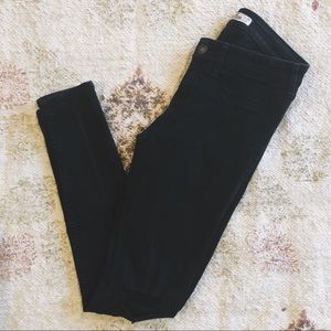 Black Distressed Hollister Jeans